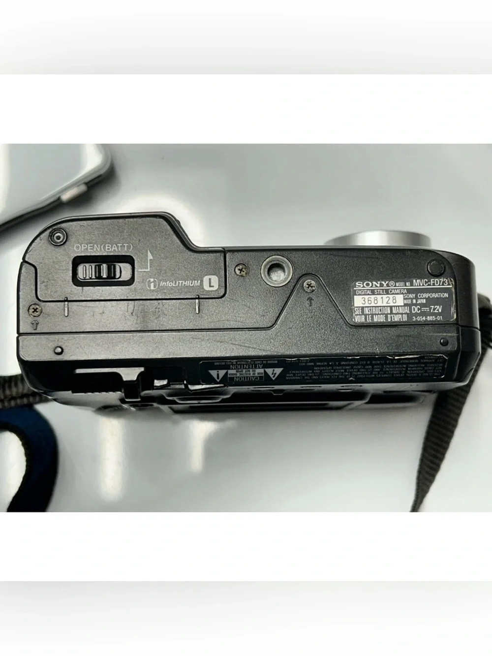 Sony Digital Mavica MVC-FD73 Tested Works USB Floppy Drive Charger 12 Disks